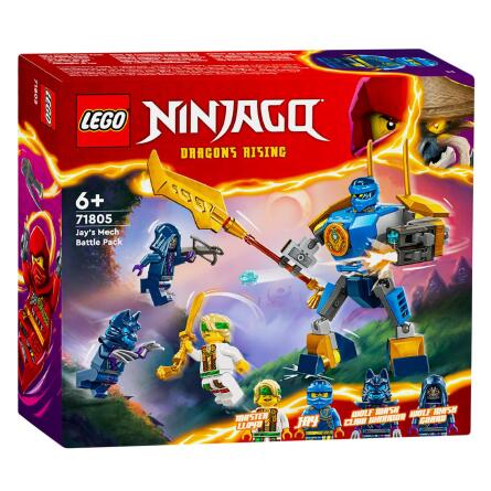 Конструктор Lego Ninjago Боевой набор робота Джея slide 1