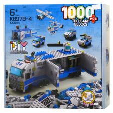 Конструктор Shantou Yisheng Поліція 1000 деталей mini slide 1