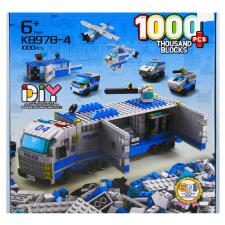 Конструктор Shantou Yisheng Поліція 1000 деталей mini slide 2
