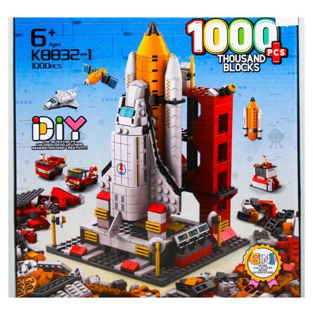 Конструктор Shantou Yisheng Космічний шатл 1000 деталей slide 2