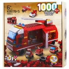 Конструктор Shantou Yisheng Пожежений трак 1000 деталей mini slide 1