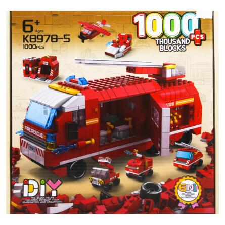 Конструктор Shantou Yisheng Пожежений трак 1000 деталей slide 2