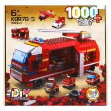 Конструктор Shantou Yisheng Пожежений трак 1000 деталей mini slide 2