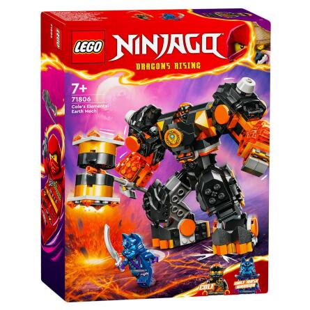 Конструктор Lego Ninjago Робот земной стихии Коула slide 1