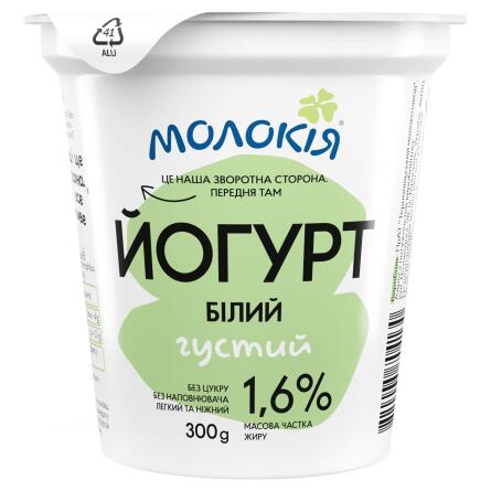 Йогурт Молокія белый 1,6% 300г slide 1