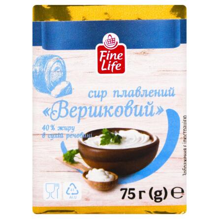 Сир плавлений Fine Life Вершковий 40% 75г slide 2