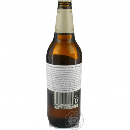 Пиво Semigalia Coast Lager світле 5,2% 0,5л slide 2