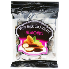 Мигдаль Hazelnuts у молочному шоколаді 90г mini slide 1
