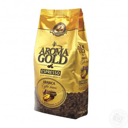 Кава Aroma Gold Espresso в зернах 250г slide 1