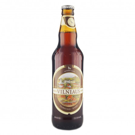 Пиво Vilniaus Alus Dark темне 5,6% 0,5л slide 1