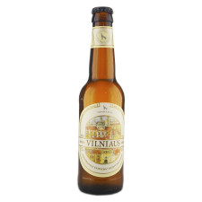 Пиво Vilniaus Alus світле нефільтроване 5,2% 0,33л mini slide 1