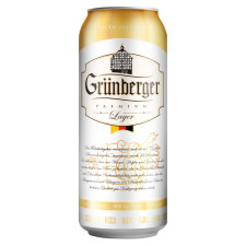 Пиво Grunberger фільтроване світле 5% 0,5л mini slide 1