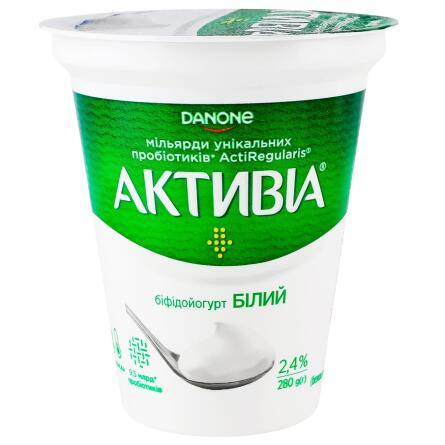 Біфідойогурт Danone Активіа Білий 2,4% 280г slide 2