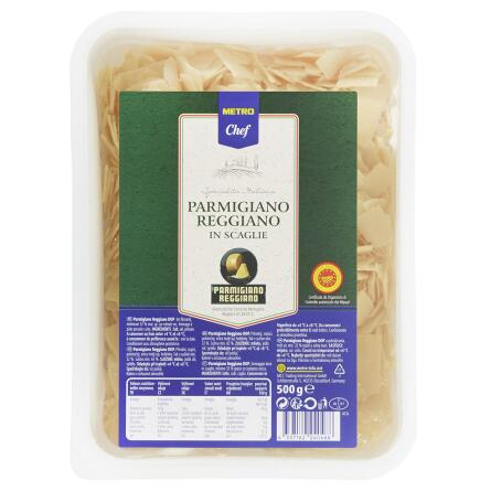 Сир Metro Chef Parmigiano Reggiano твердий пластівці 32% 500г slide 2