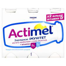 Продукт кисломолочный Actimel сладкий 1,5% 100г х 6шт mini slide 3