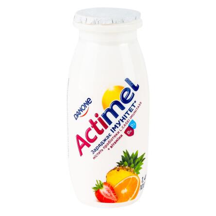 Продукт кисломолочный Actimel мультифруктовый 1,4% 100г х 6шт slide 2