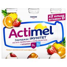 Продукт кисломолочный Actimel мультифруктовый 1,4% 100г х 6шт mini slide 3