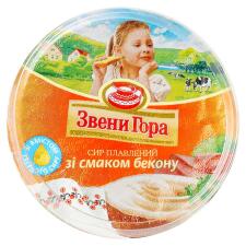 Сир плавлений Звени Гора зі смаком бекону 175г mini slide 1