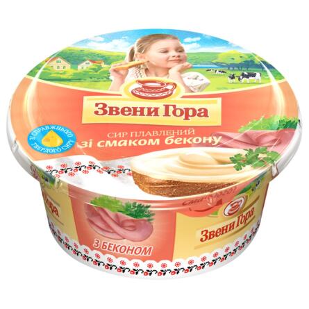 Сир плавлений Звени Гора зі смаком бекону 175г slide 2