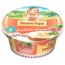 Сир плавлений Звени Гора зі смаком бекону 175г mini slide 2