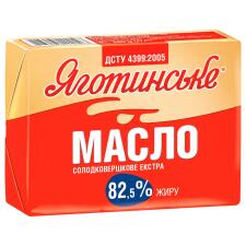 Масло Яготинське Екстра солодковершкове 82,5% 180г mini slide 1