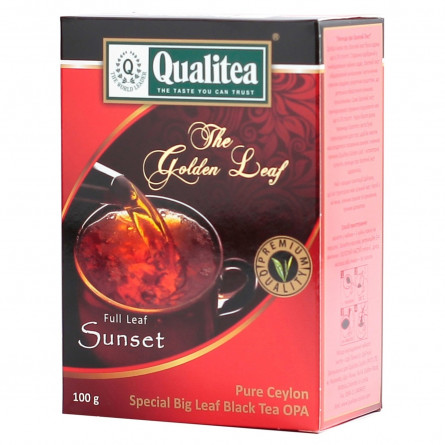Чай Qualitea черный крупнолистовой 100г slide 2