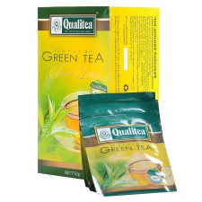 Чай Qualitea зеленый натуральный 25х2г mini slide 2