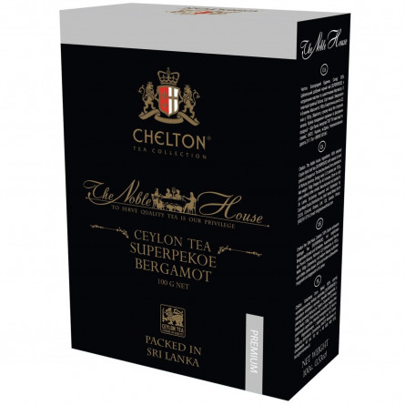 Чай Chelton Благородний будинок чорний з бергамотом 100г slide 1