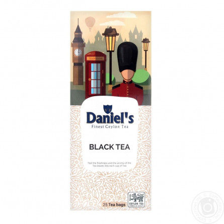 Чай черный Daniel's 2г*25шт slide 1