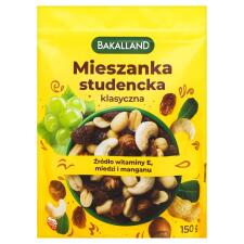 Суміш горіхів та сухофруктів Bakalland Студентський мікс 150г mini slide 1