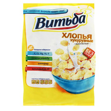 Пластівці кукурудзяні Витьба Золотисті без цукру 330г mini slide 2