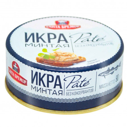 Ікра Минтая Санта Бремор Pate 90г slide 2