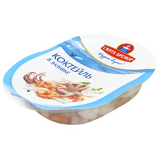 Коктейль Санта Бремор з морепродуктів в заливці 180г mini slide 2