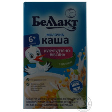 Каша Беллакт молочна кукурудзяно-вівсяна з грушею для дітей від 6 місяців 200г mini slide 5
