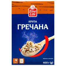 Крупа гречневая Fine Life в пакетах 100г х 4шт mini slide 2