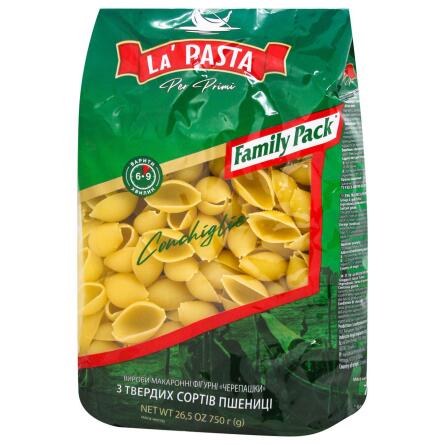 Макаронные изделия La Pasta Conchiglie из твердых сортов пшеницы 750г slide 3