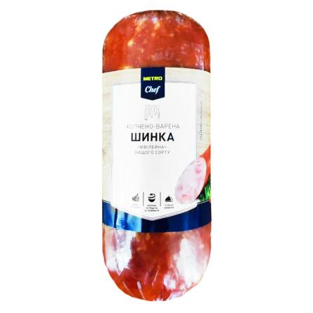Шинка Metro Chef Ювілейна копчено-варена вищого сорту ~400г slide 1