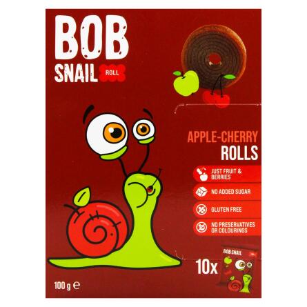 Цукерки Bob Snail яблуко-вишня 100г slide 2