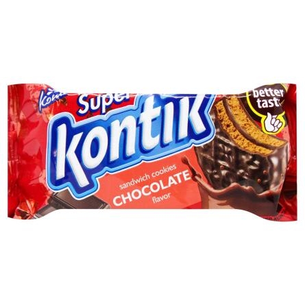 Печенье-сэндвич Konti Super Kontik шоколадный вкус 90г slide 1