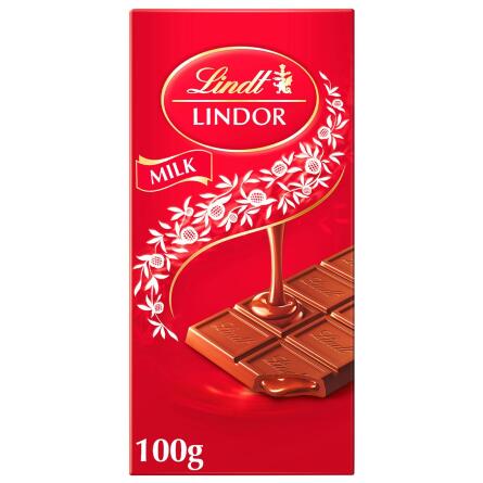 Шоколад молочный Lindt Lindor 100г slide 1