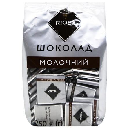 Шоколад молочний Rioba порційний 50шт 250г slide 2