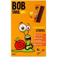 Цукерки Bob Snail Грушево-манговий страйп 84г mini slide 1