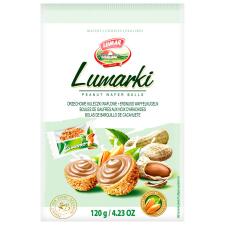 Цукерки Lumarki вафельні кульки зі смаком арахісу 120г mini slide 1