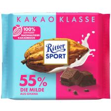 Шоколад молочный Ritter Sport Гана 55% 100г mini slide 1