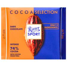 Шоколад черный Ritter Sport Перу 74% 100г mini slide 2