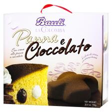 Кекс Bauli la Colomba Panna e Cioccolato з шоколадом 750г mini slide 1