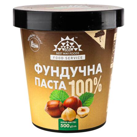 Паста фундучна Best Way Foods 100% 500г slide 1