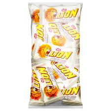 Конфеты NESTLÉ® LION® White Rock вафельные 500г mini slide 1
