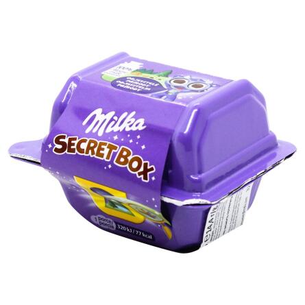 Шоколад молочний Milka Secret Box з іграшкою 14,4г slide 1