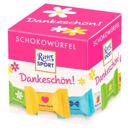 Цукерки Ritter Sport Дякую шоколадні 176г slide 1